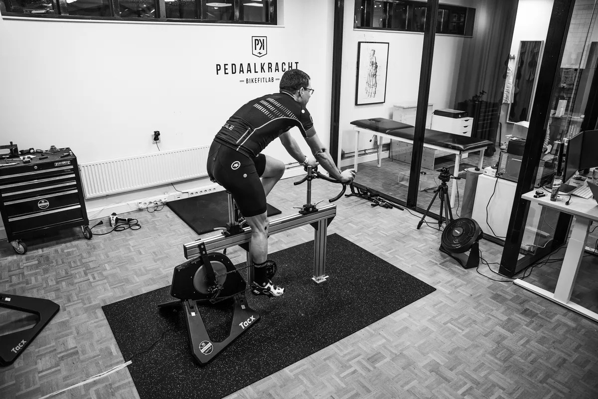 Bikefit-sessie bij Pedaalkracht Bikefitlab